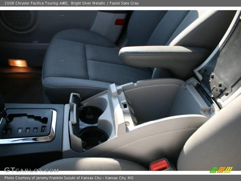 Bright Silver Metallic / Pastel Slate Gray 2008 Chrysler Pacifica Touring AWD