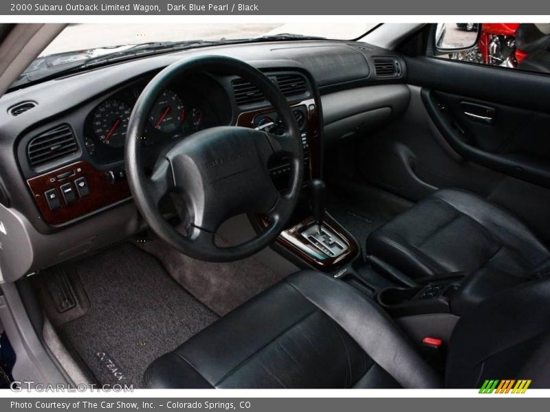 Dark Blue Pearl / Black 2000 Subaru Outback Limited Wagon