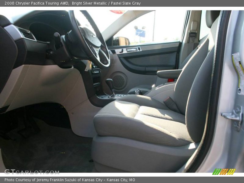Bright Silver Metallic / Pastel Slate Gray 2008 Chrysler Pacifica Touring AWD