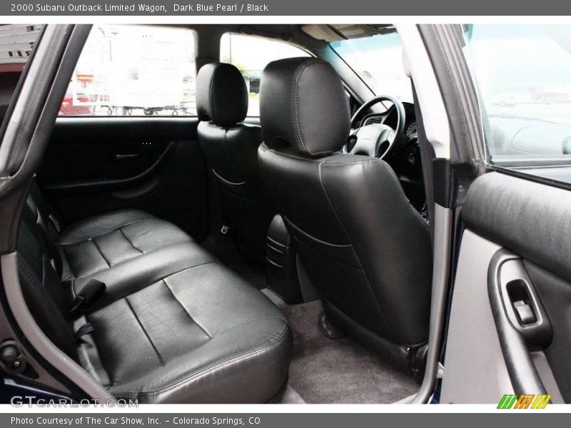 Dark Blue Pearl / Black 2000 Subaru Outback Limited Wagon