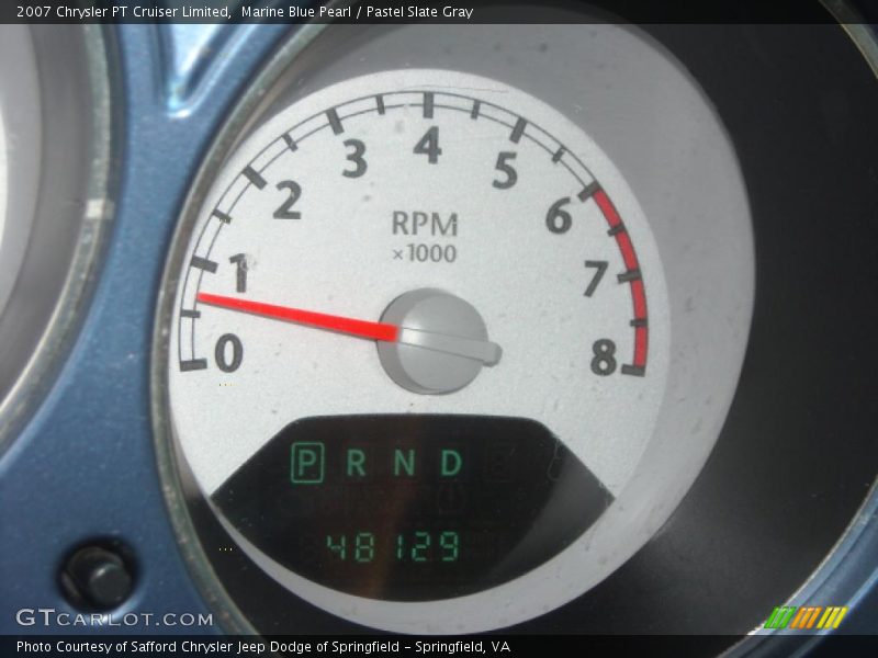Marine Blue Pearl / Pastel Slate Gray 2007 Chrysler PT Cruiser Limited