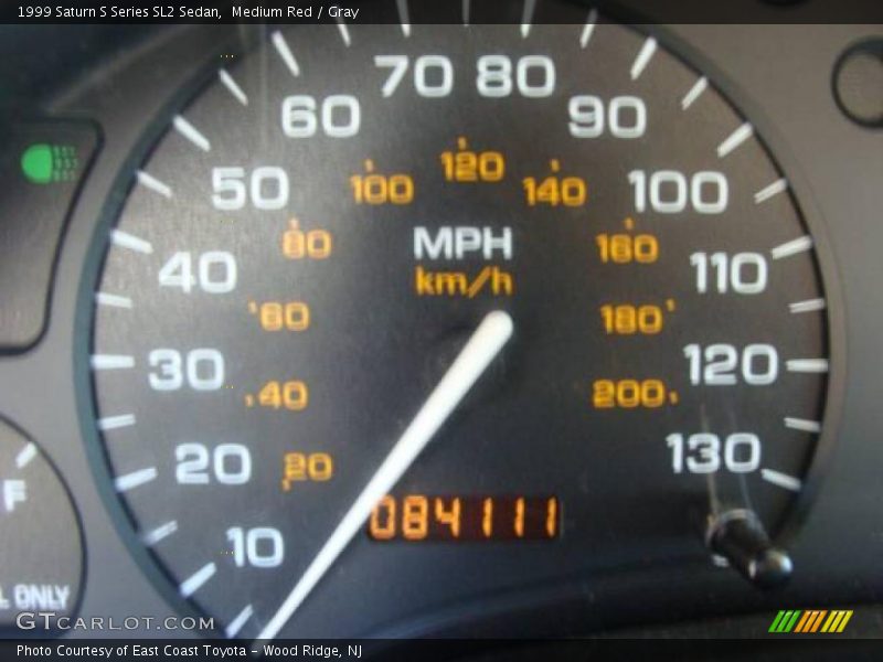 Medium Red / Gray 1999 Saturn S Series SL2 Sedan