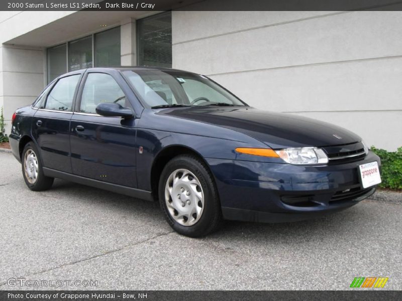 Dark Blue / Gray 2000 Saturn L Series LS1 Sedan