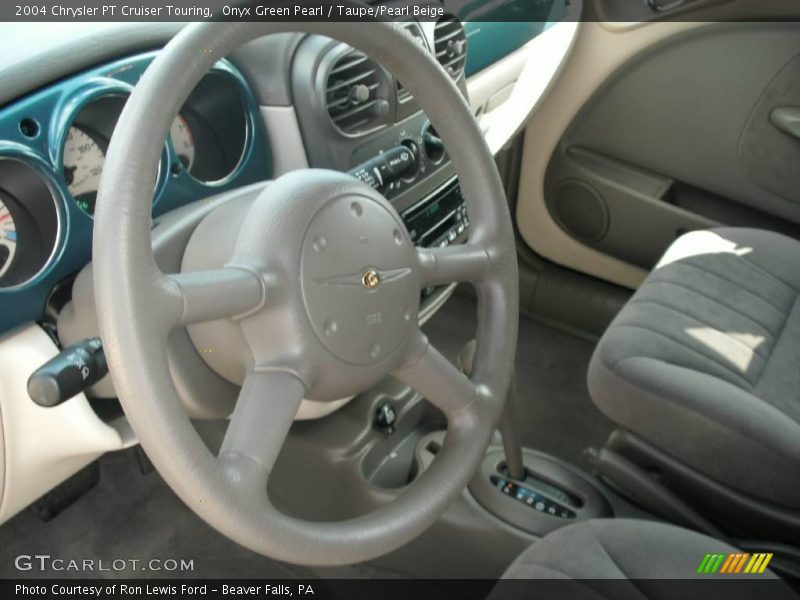 Onyx Green Pearl / Taupe/Pearl Beige 2004 Chrysler PT Cruiser Touring