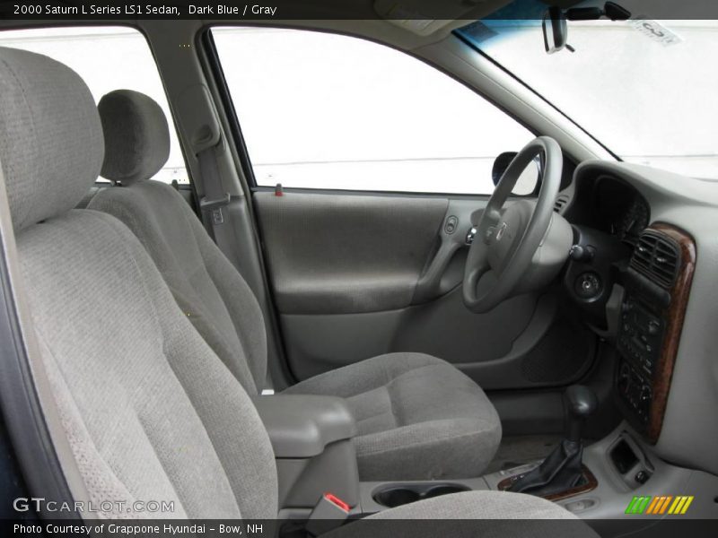 Dark Blue / Gray 2000 Saturn L Series LS1 Sedan