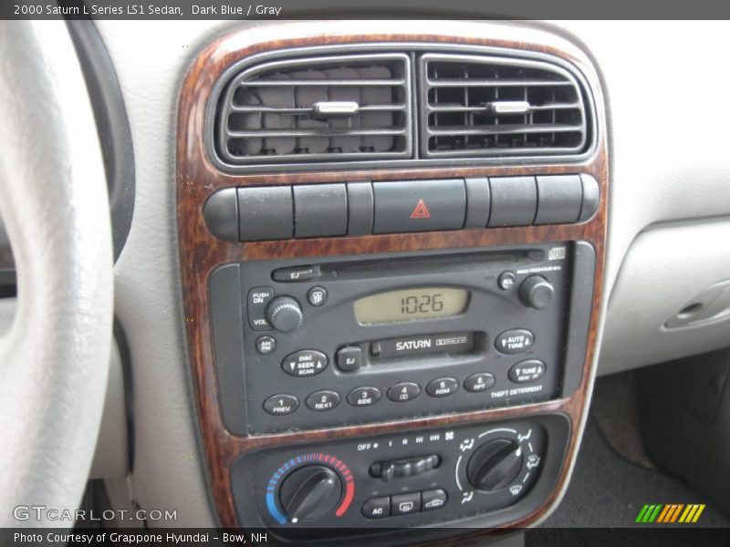 Dark Blue / Gray 2000 Saturn L Series LS1 Sedan