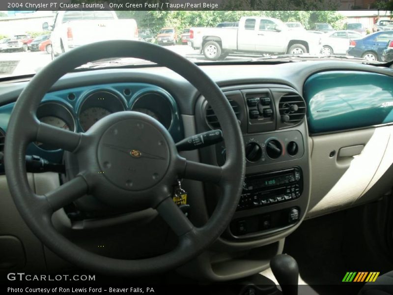 Onyx Green Pearl / Taupe/Pearl Beige 2004 Chrysler PT Cruiser Touring
