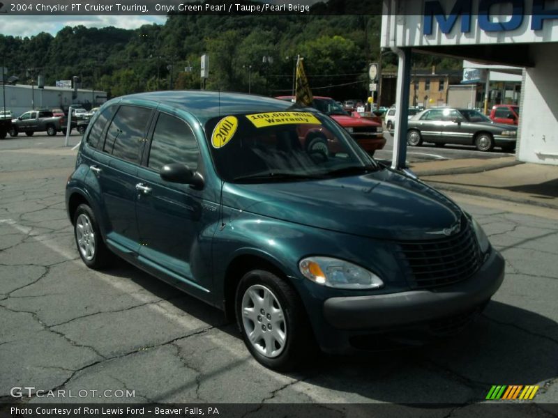 Onyx Green Pearl / Taupe/Pearl Beige 2004 Chrysler PT Cruiser Touring
