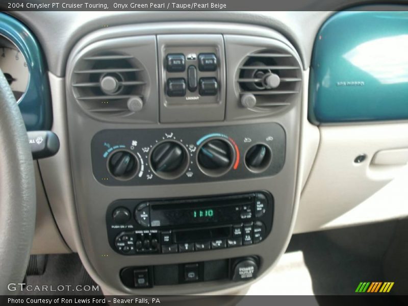 Onyx Green Pearl / Taupe/Pearl Beige 2004 Chrysler PT Cruiser Touring