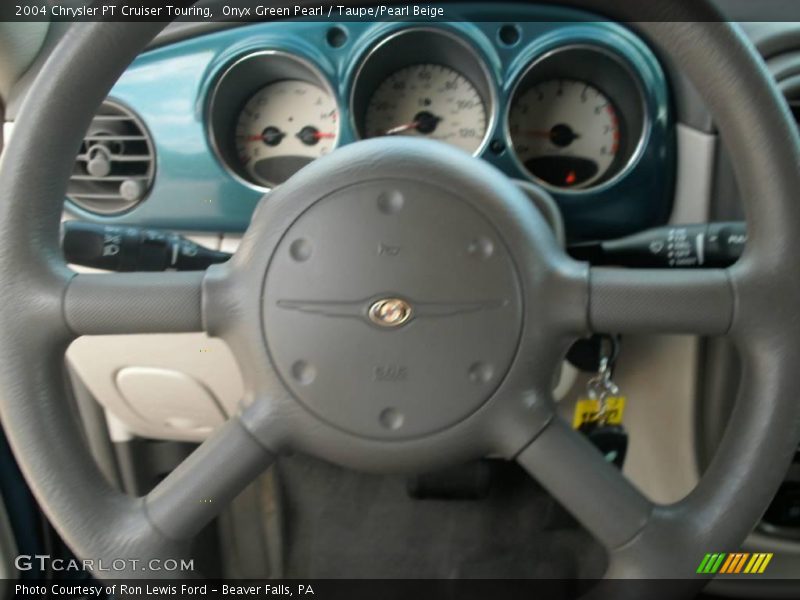 Onyx Green Pearl / Taupe/Pearl Beige 2004 Chrysler PT Cruiser Touring