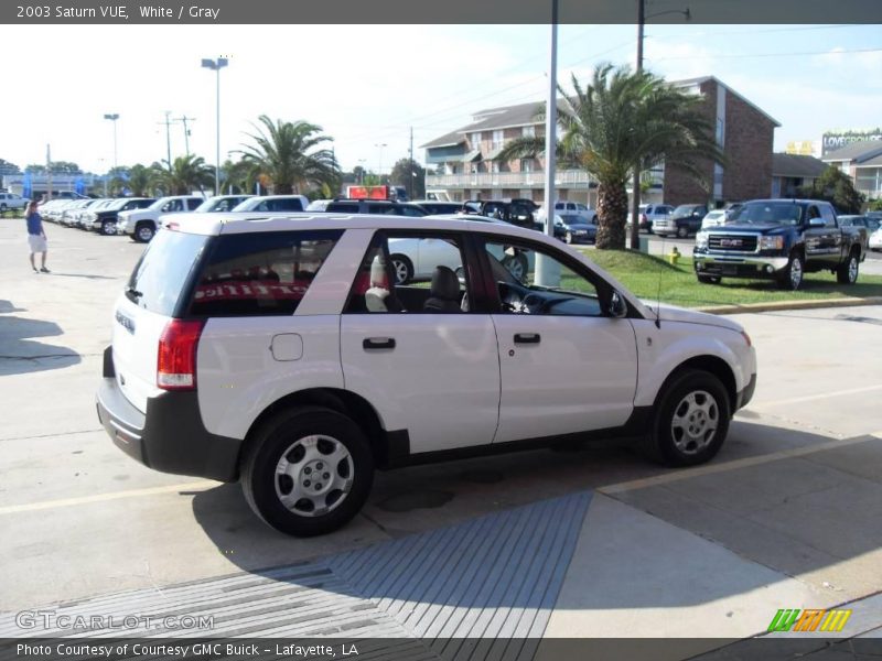 White / Gray 2003 Saturn VUE