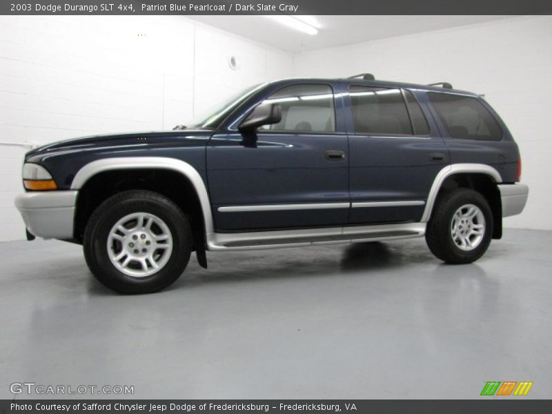 Patriot Blue Pearlcoat / Dark Slate Gray 2003 Dodge Durango SLT 4x4