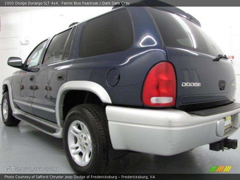 Patriot Blue Pearlcoat / Dark Slate Gray 2003 Dodge Durango SLT 4x4