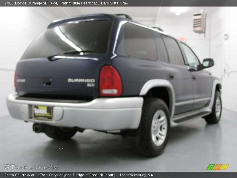 Patriot Blue Pearlcoat / Dark Slate Gray 2003 Dodge Durango SLT 4x4