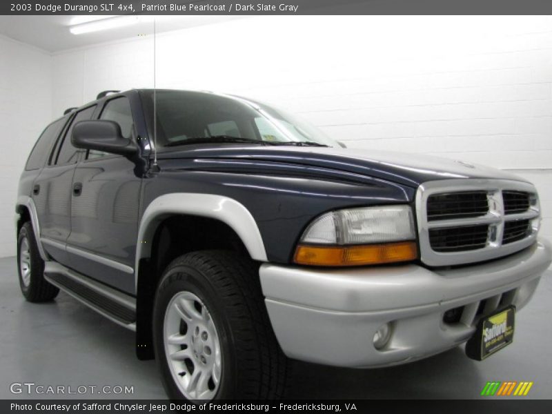 Patriot Blue Pearlcoat / Dark Slate Gray 2003 Dodge Durango SLT 4x4