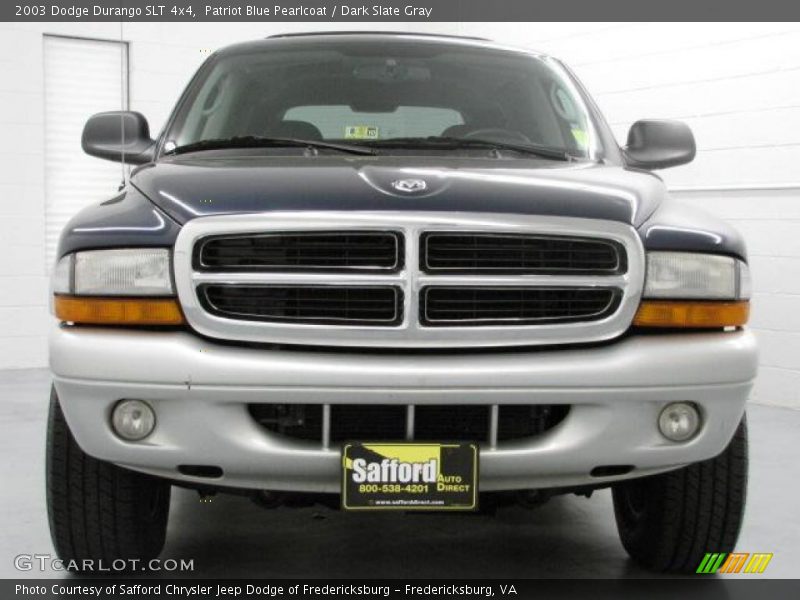 Patriot Blue Pearlcoat / Dark Slate Gray 2003 Dodge Durango SLT 4x4