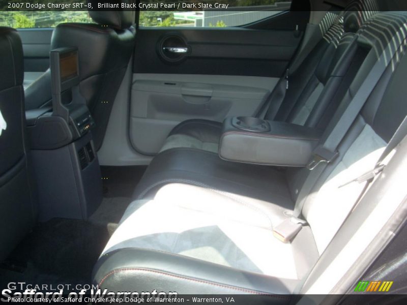 Brilliant Black Crystal Pearl / Dark Slate Gray 2007 Dodge Charger SRT-8