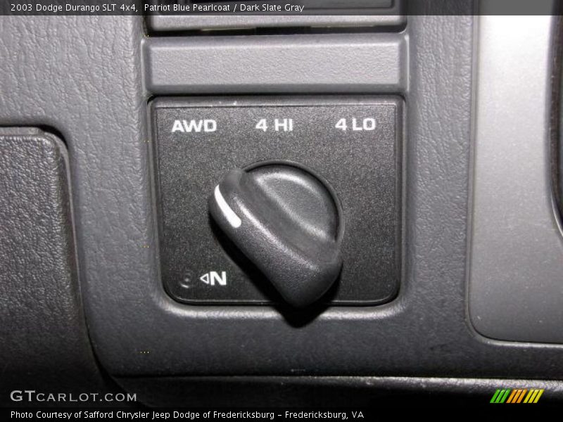 Patriot Blue Pearlcoat / Dark Slate Gray 2003 Dodge Durango SLT 4x4