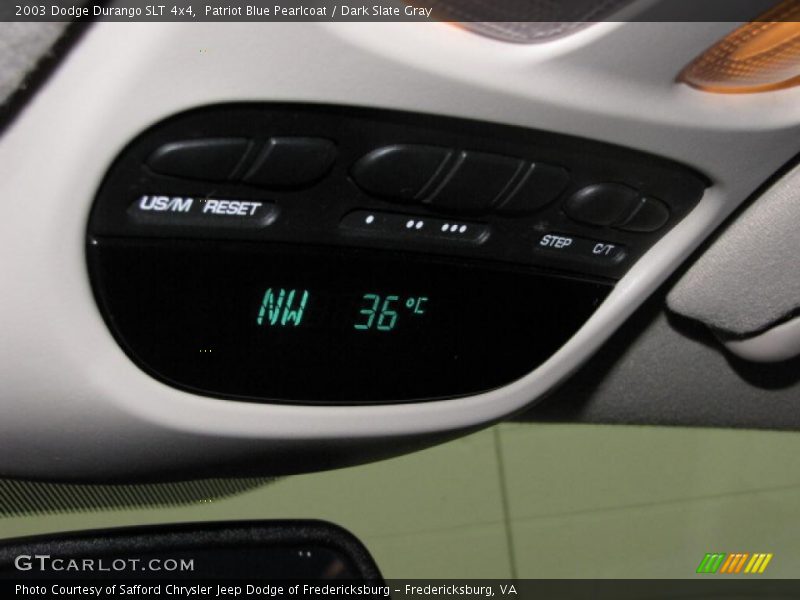 Patriot Blue Pearlcoat / Dark Slate Gray 2003 Dodge Durango SLT 4x4