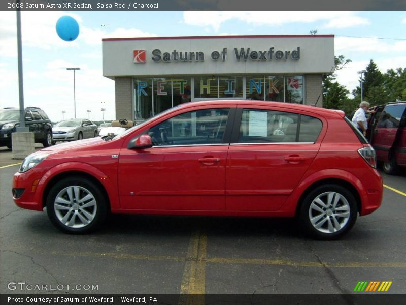 Salsa Red / Charcoal 2008 Saturn Astra XR Sedan