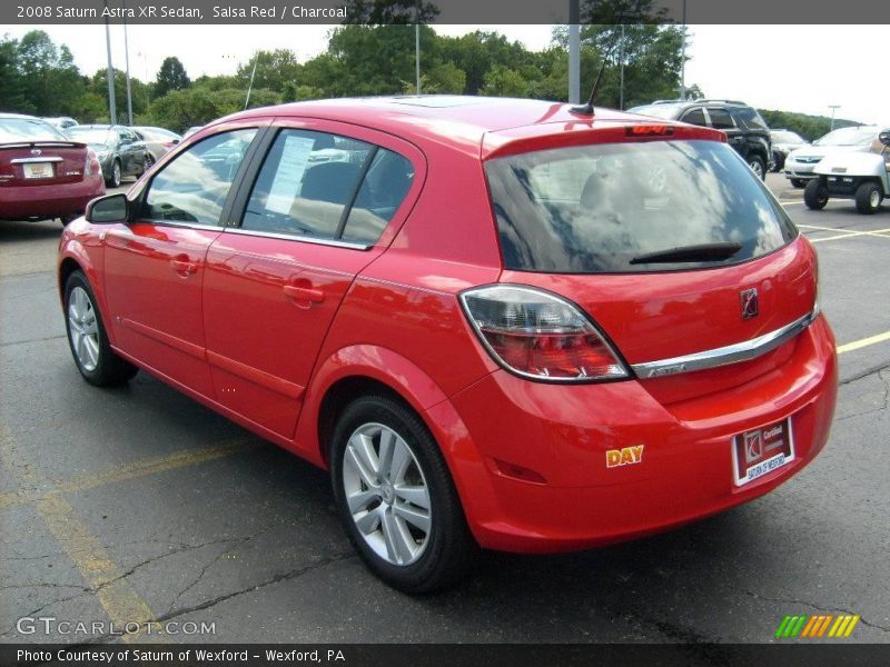 Salsa Red / Charcoal 2008 Saturn Astra XR Sedan