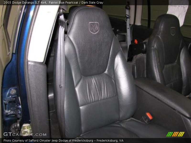 Patriot Blue Pearlcoat / Dark Slate Gray 2003 Dodge Durango SLT 4x4