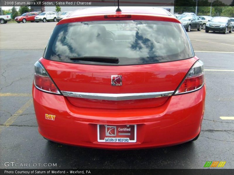 Salsa Red / Charcoal 2008 Saturn Astra XR Sedan