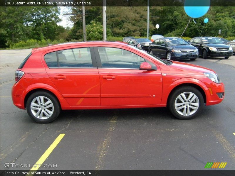 Salsa Red / Charcoal 2008 Saturn Astra XR Sedan
