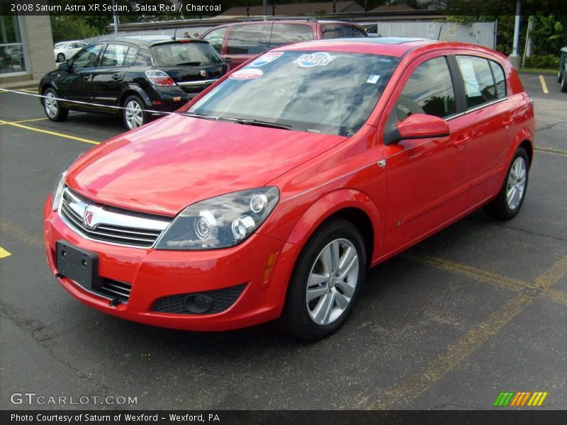 Salsa Red / Charcoal 2008 Saturn Astra XR Sedan