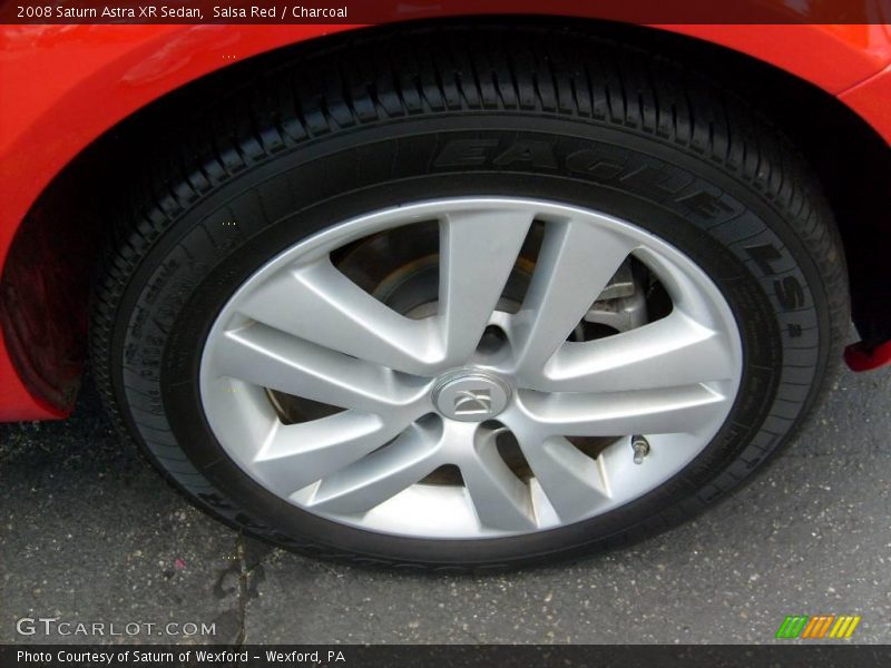 Salsa Red / Charcoal 2008 Saturn Astra XR Sedan