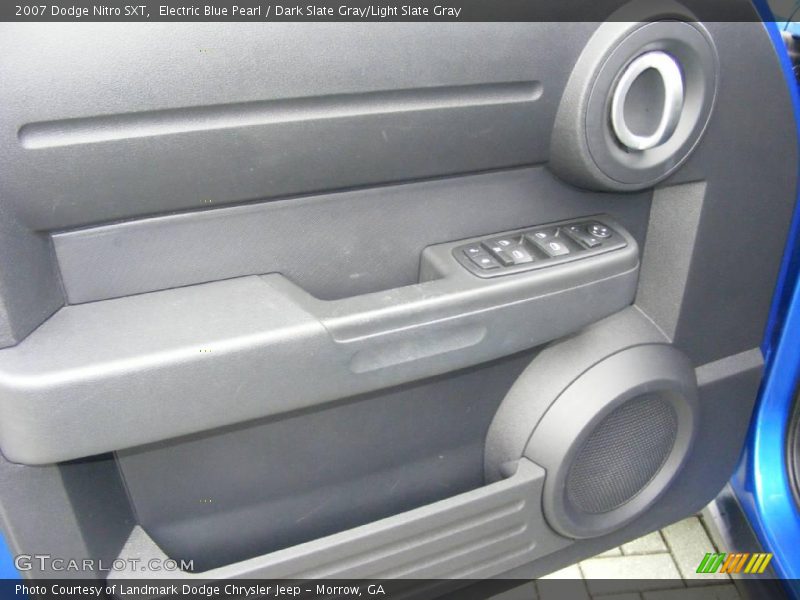 Electric Blue Pearl / Dark Slate Gray/Light Slate Gray 2007 Dodge Nitro SXT