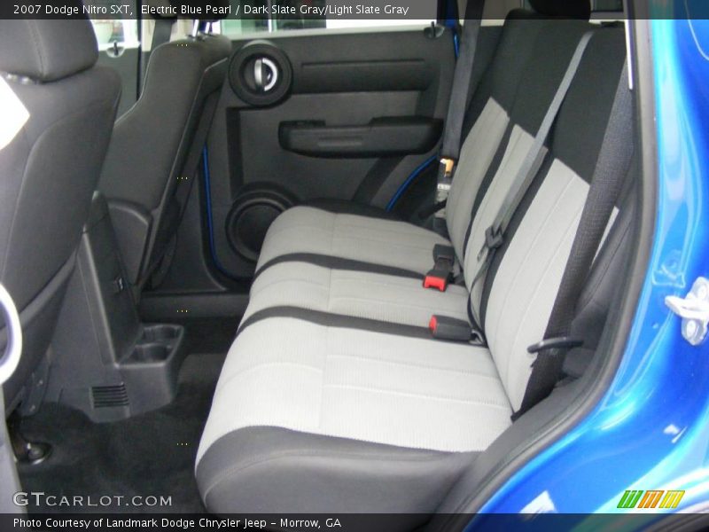 Electric Blue Pearl / Dark Slate Gray/Light Slate Gray 2007 Dodge Nitro SXT