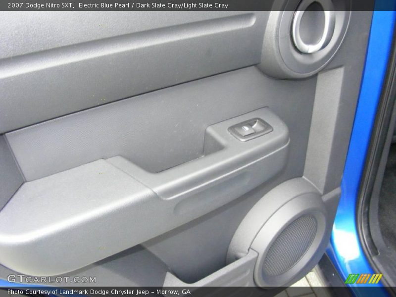 Electric Blue Pearl / Dark Slate Gray/Light Slate Gray 2007 Dodge Nitro SXT