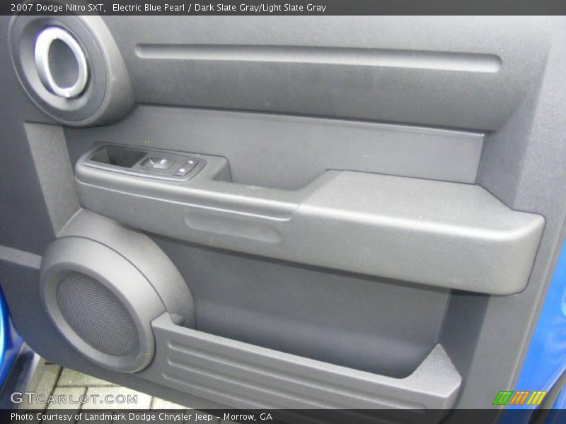 Electric Blue Pearl / Dark Slate Gray/Light Slate Gray 2007 Dodge Nitro SXT