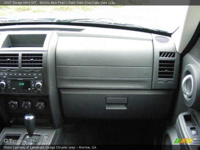 Electric Blue Pearl / Dark Slate Gray/Light Slate Gray 2007 Dodge Nitro SXT