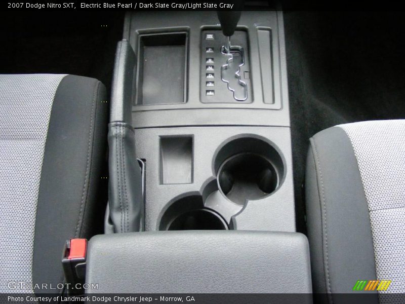 Electric Blue Pearl / Dark Slate Gray/Light Slate Gray 2007 Dodge Nitro SXT