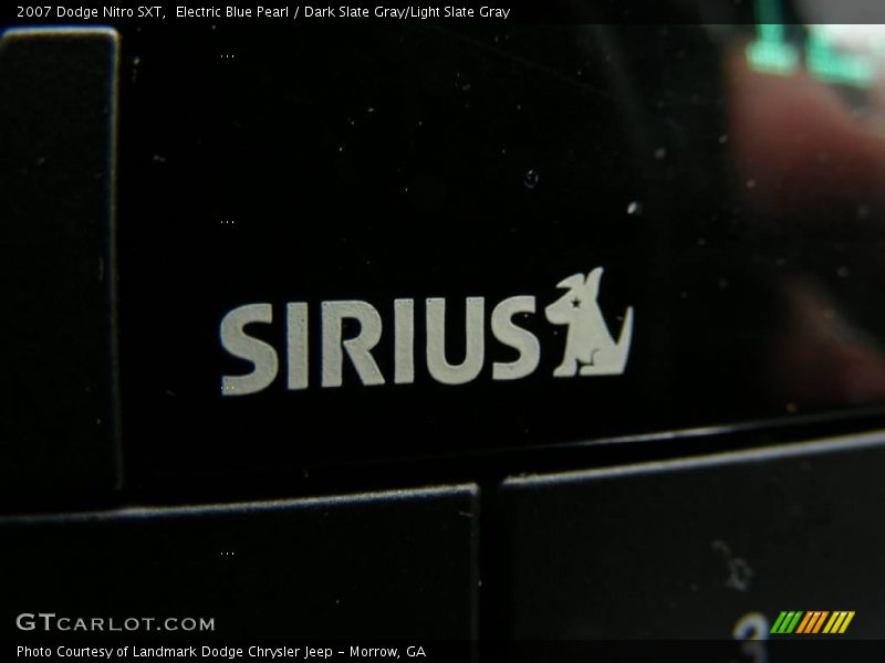 Electric Blue Pearl / Dark Slate Gray/Light Slate Gray 2007 Dodge Nitro SXT