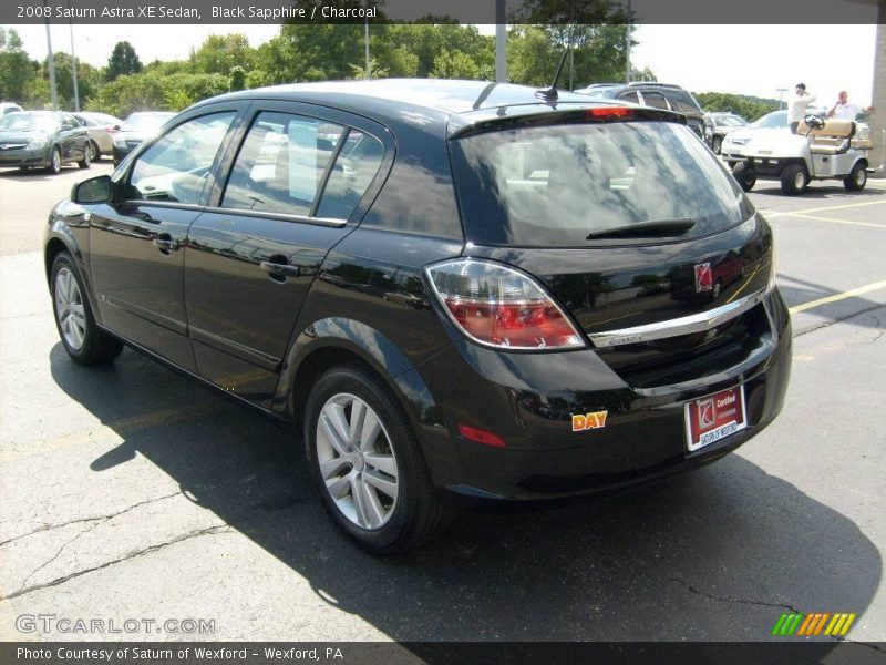 Black Sapphire / Charcoal 2008 Saturn Astra XE Sedan
