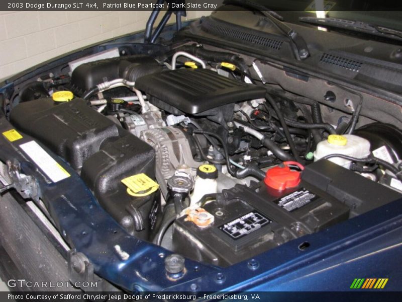 Patriot Blue Pearlcoat / Dark Slate Gray 2003 Dodge Durango SLT 4x4
