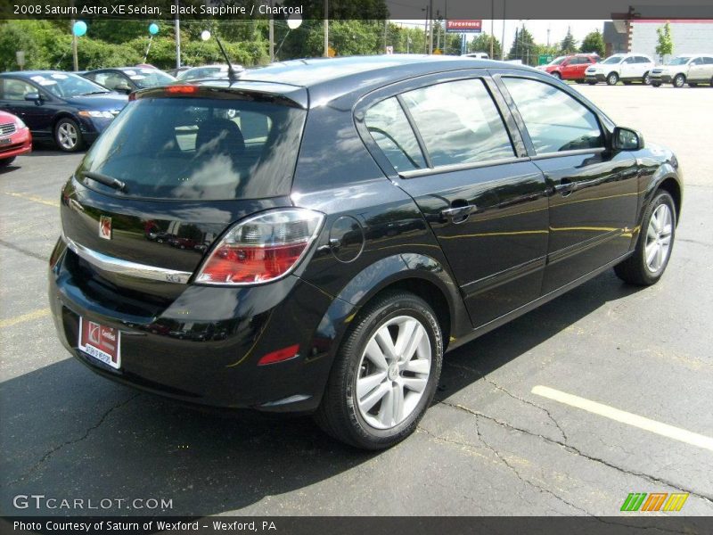 Black Sapphire / Charcoal 2008 Saturn Astra XE Sedan