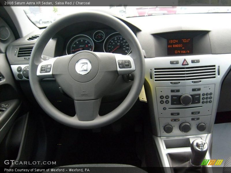 Salsa Red / Charcoal 2008 Saturn Astra XR Sedan