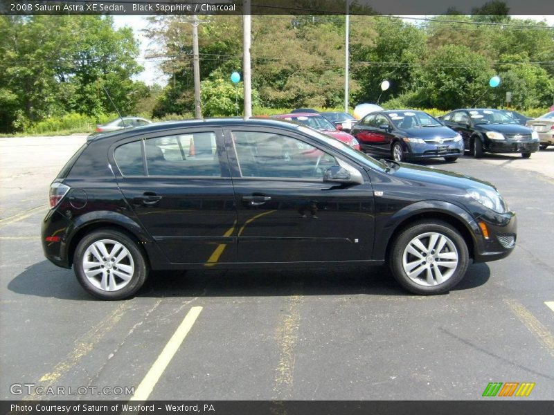 Black Sapphire / Charcoal 2008 Saturn Astra XE Sedan