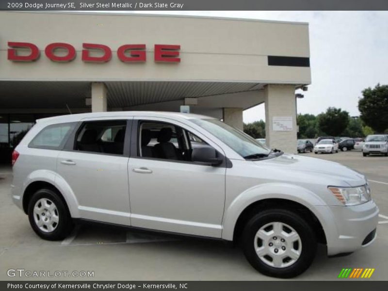 Silver Steel Metallic / Dark Slate Gray 2009 Dodge Journey SE