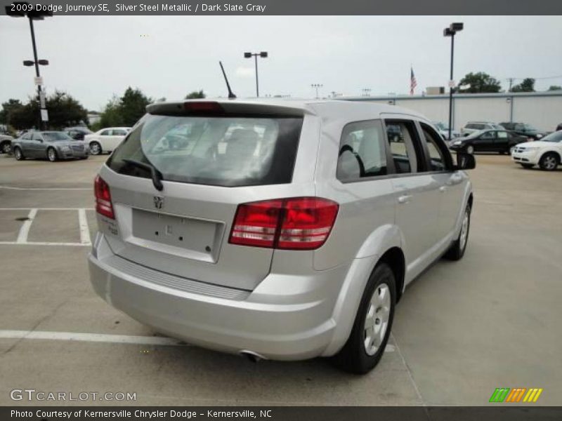 Silver Steel Metallic / Dark Slate Gray 2009 Dodge Journey SE