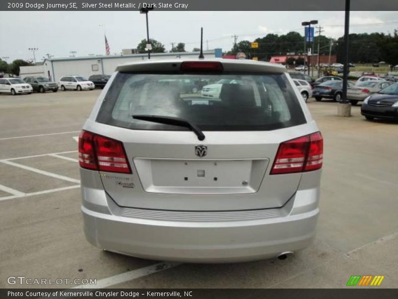 Silver Steel Metallic / Dark Slate Gray 2009 Dodge Journey SE