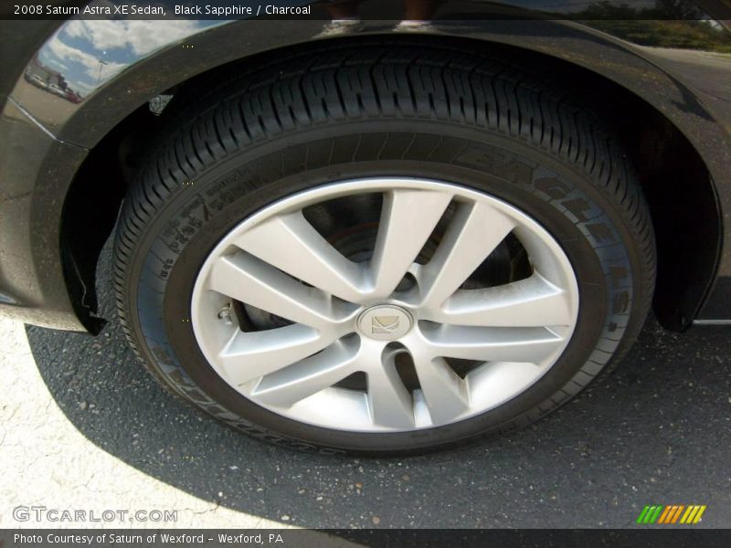 Black Sapphire / Charcoal 2008 Saturn Astra XE Sedan