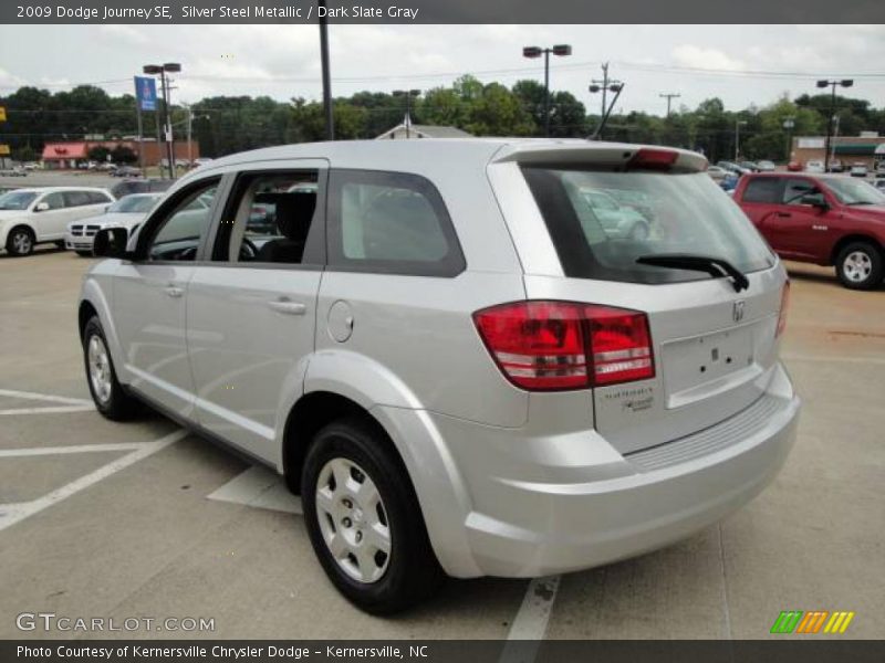 Silver Steel Metallic / Dark Slate Gray 2009 Dodge Journey SE
