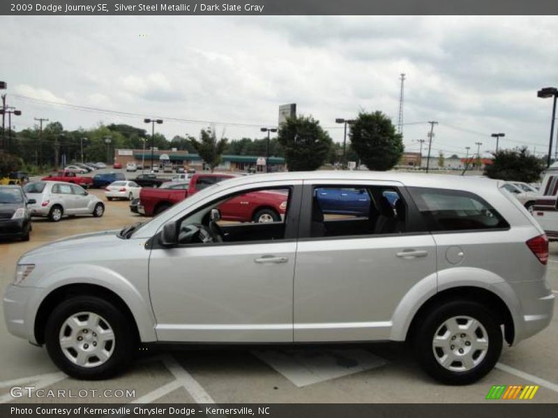 Silver Steel Metallic / Dark Slate Gray 2009 Dodge Journey SE