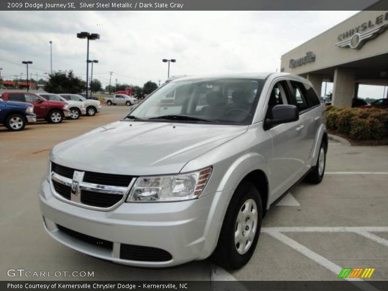 Silver Steel Metallic / Dark Slate Gray 2009 Dodge Journey SE