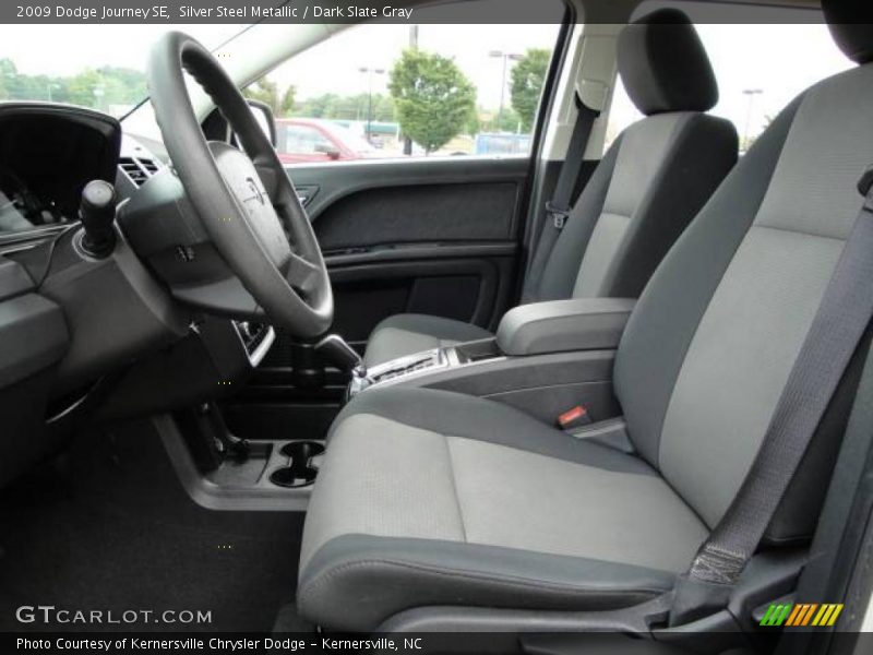 Silver Steel Metallic / Dark Slate Gray 2009 Dodge Journey SE